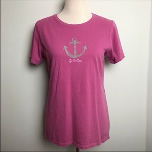 Life is Good “Go & Sea” T-Shirt Size M